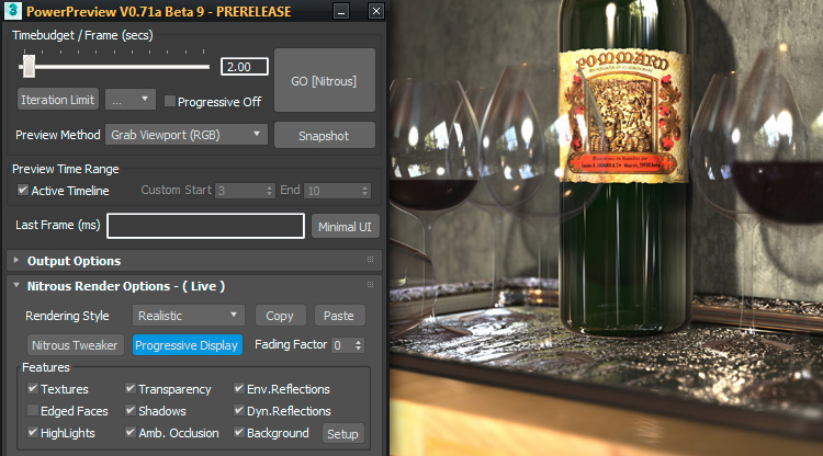 PowerPreview for 3ds Max 2012+