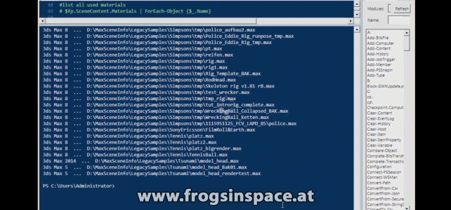 MaxSceneInfo: Speed Demo MaxSceneInfo: Speed Demo