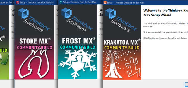 Thinkbox MX – Community Builds | 3ds Max
